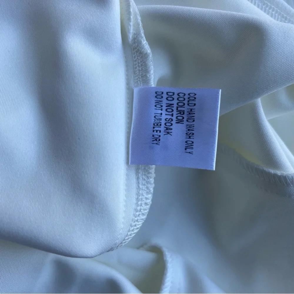 New! Princess Polly White Kiana Midi Dress nwt bodycon 22102 - Picture 6 of 11